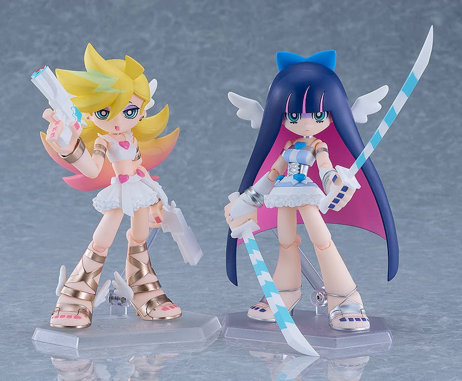 figma Panty & Stocking: Angel ver. Set (New PANTY & STOCKING with GARTERBELT)
