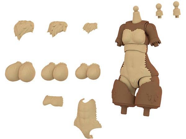 KEMOPLA: Body Parts Set 01 [Japanese Wolf Color]