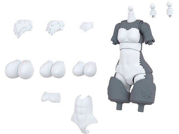 KEMOPLA: Body Parts Set 01 [Gray Wolf Color]