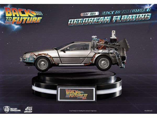 EAF-005 Back to the Future Part II Delorean Floating