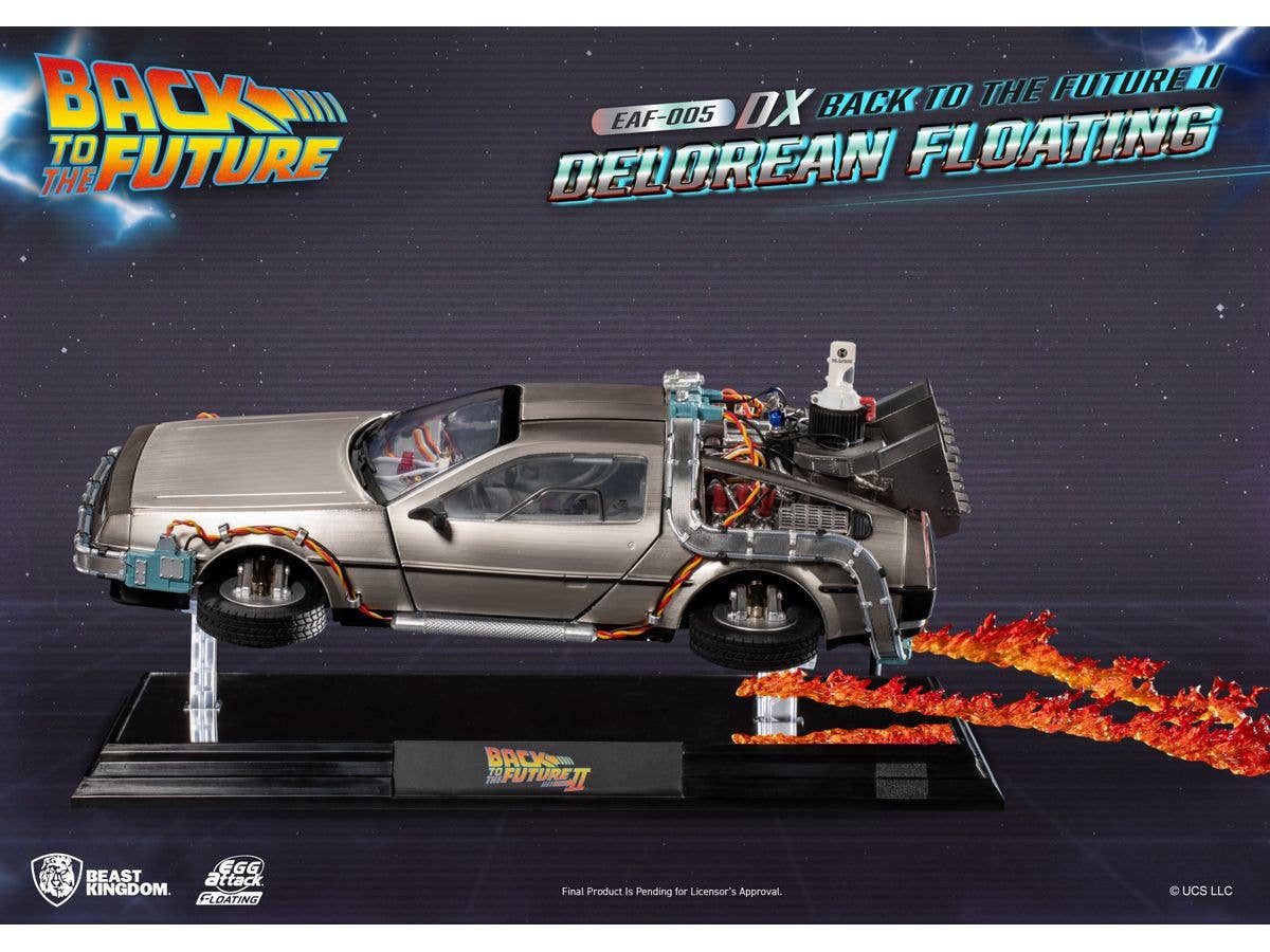 EAF-005DX Back to the Future Part II Delorean Floating DX Version