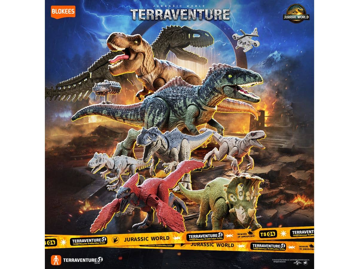 Blokees Jurassic World Terraventure TS04: 1Box (12pcs)