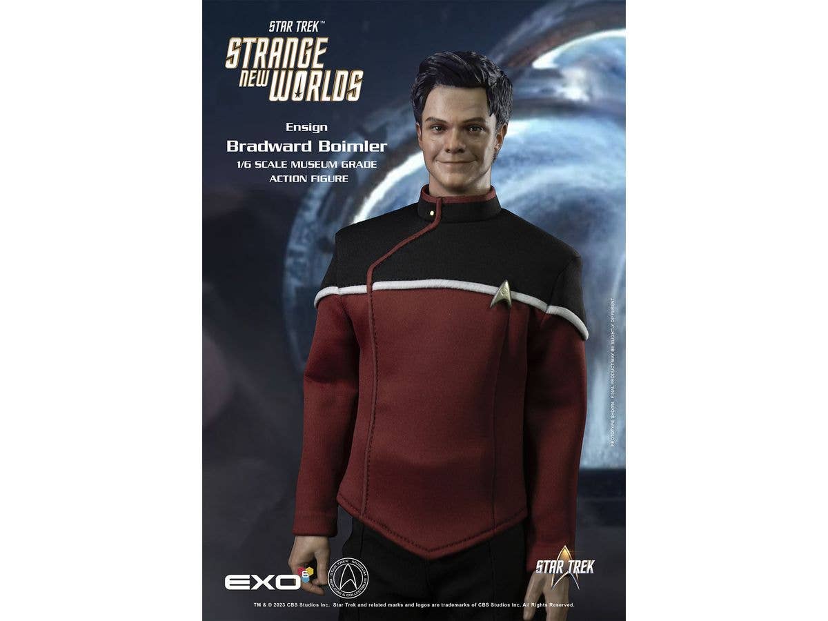 Hyper-Realistic Action Figure Star Trek: Strange New Worlds: Ensign Brad Boimler