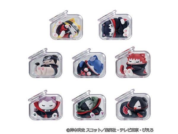 Mega Cat Project Naruto Shippuden Goodnight Nyaruto! Gather Round Akatsuki Arc Vol.1: 1Box (8pcs)