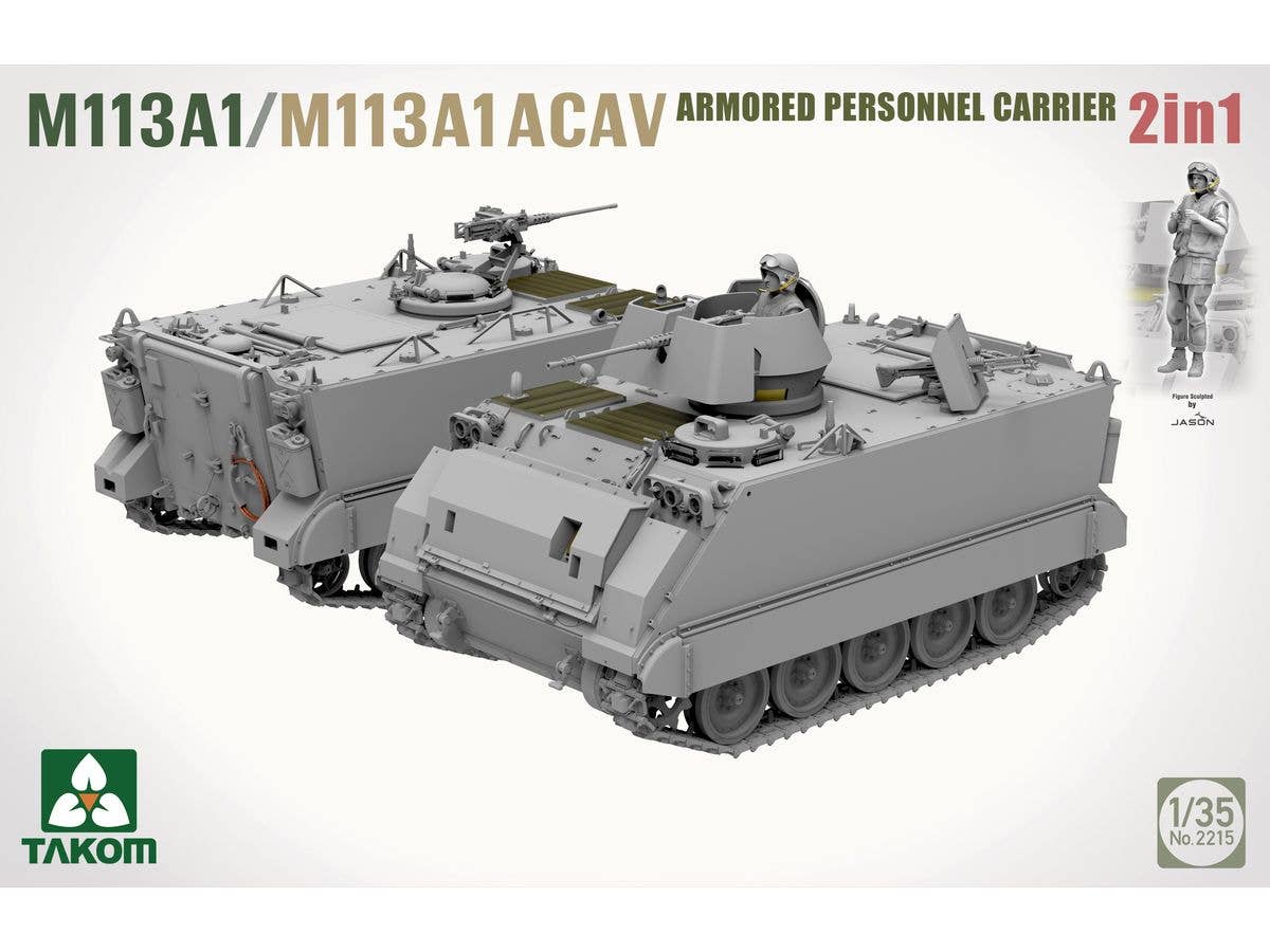 M113A1/M113A1 ACAV Armored Personnel Carrier 2 in 1