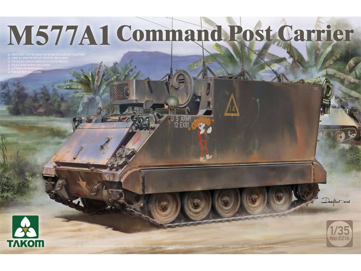 M577A1 Command Post Carrier