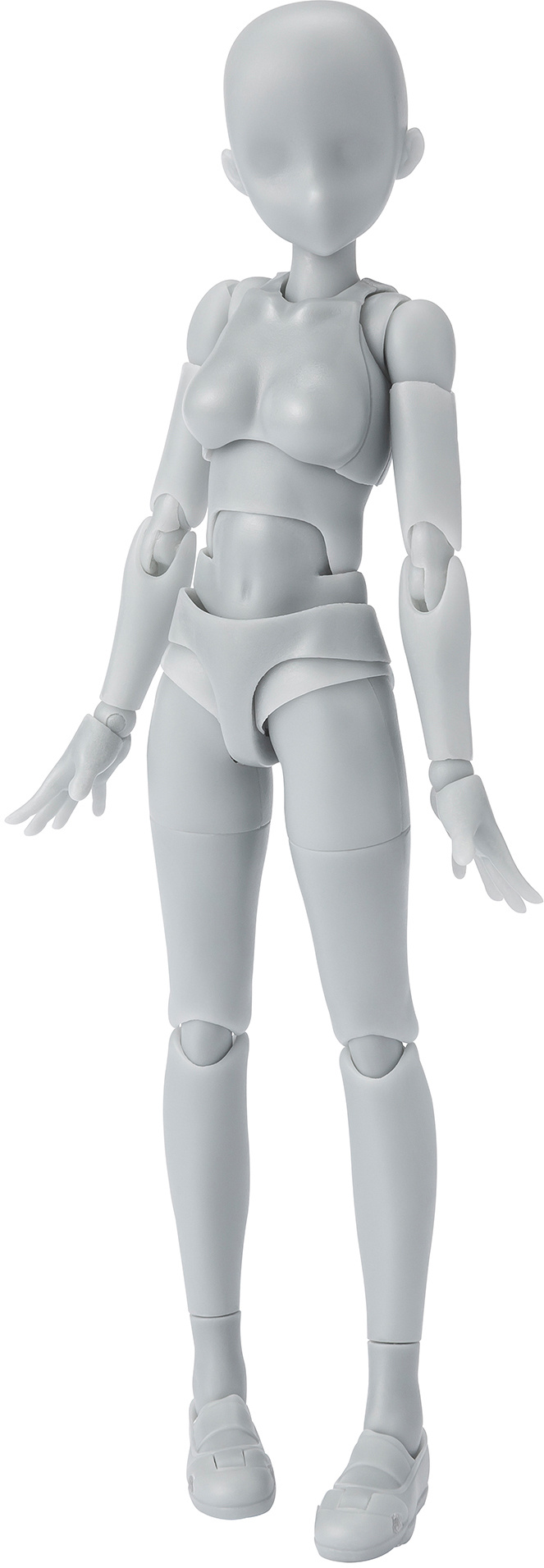 SH Figuarts Body-chan -Sports- Edition DX SET (Gray Color Ver.)