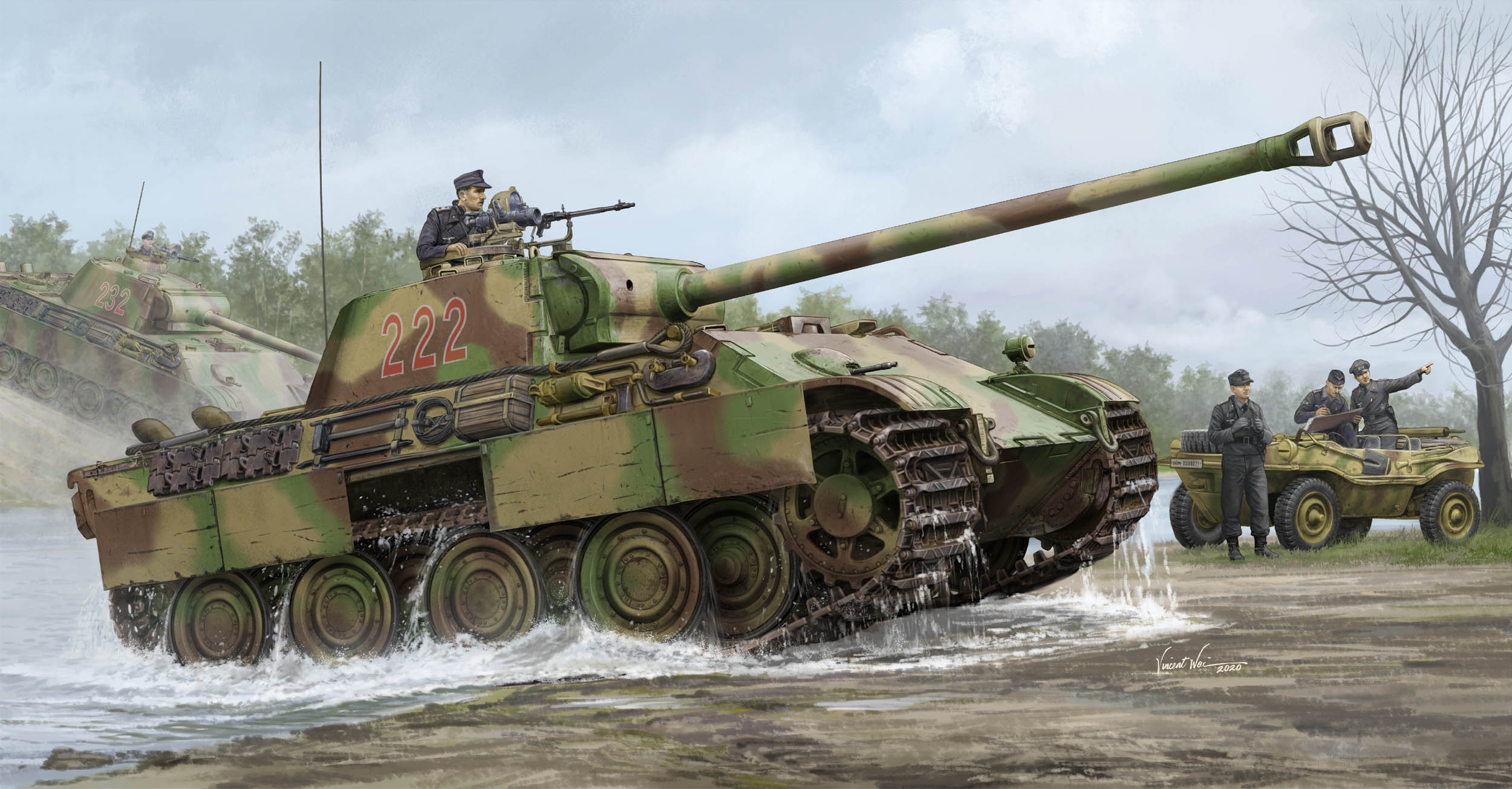 German Medium Tank Panther G Type Late Hlj Com
