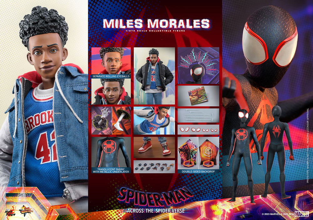 Marvel, Spider-Man: New Generation - Figurine Miles Morales, Movie  Masterpiece