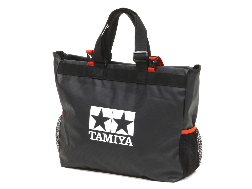 Tamiya Portable Pit Tote Bag (Black & Red) | HLJ.com