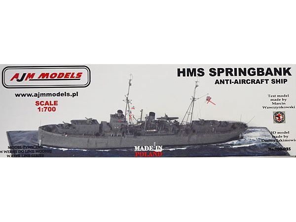 British Ad-hoc Air Defense Ship HMS Springbank