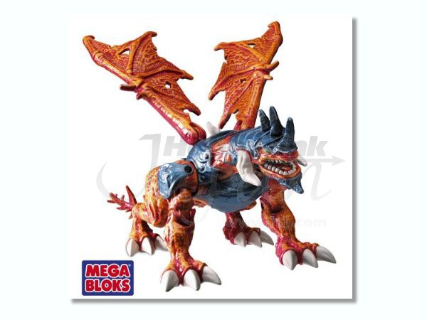 Mega Bloks Dragons Metal Ages Fearswoop Lead Armor Dragon | HLJ.com