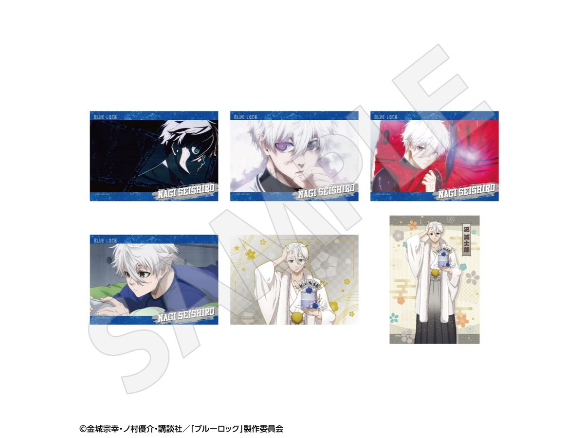 TV Anime BLUE LOCK : Bromide Set (6pcs) Seishirou Nagi