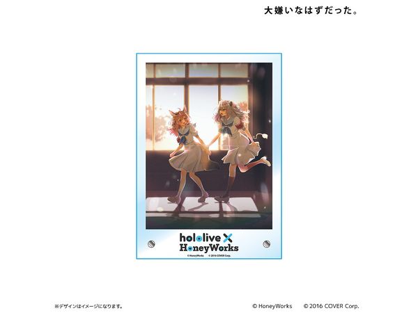 hololive x HoneyWorks : hololive x HoneyWorks Acrylic Board I was supposed to hate it
