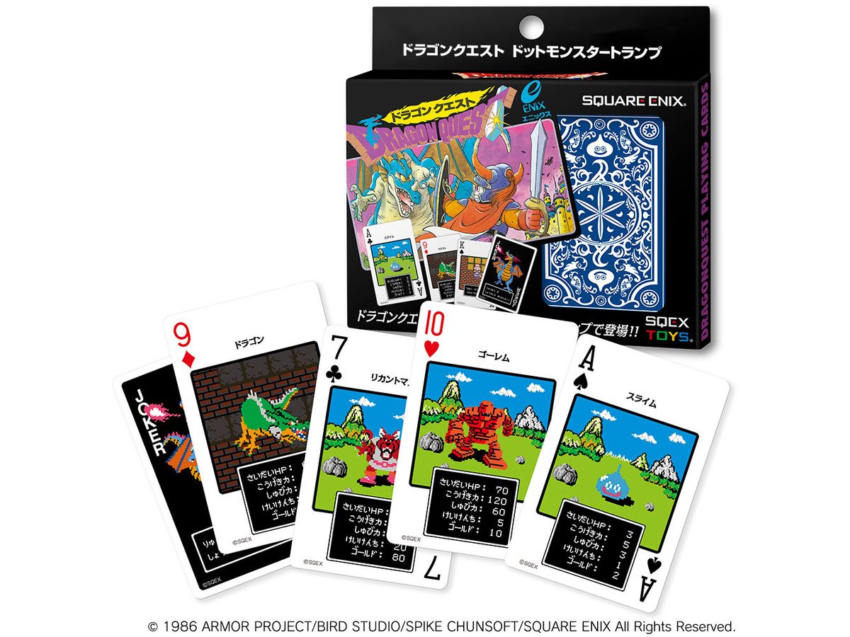 Dragon Quest : Dot Monster Playing Cards (Reissue)