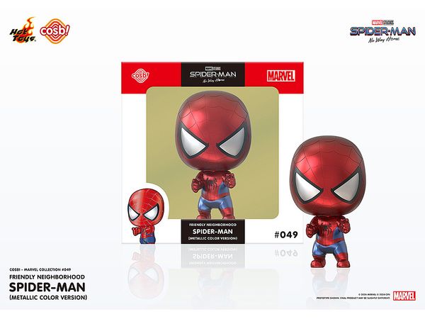 Cosbi - Marvel Collection #049 Friendly Neighborhood Spider-Man (Metallic Color Version) [Movie / Spider-Man: No Way Home]
