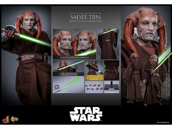 Movie Masterpiece - Fully Poseable Figure: Star Wars: Revenge of the Sith - Saesee Tiin