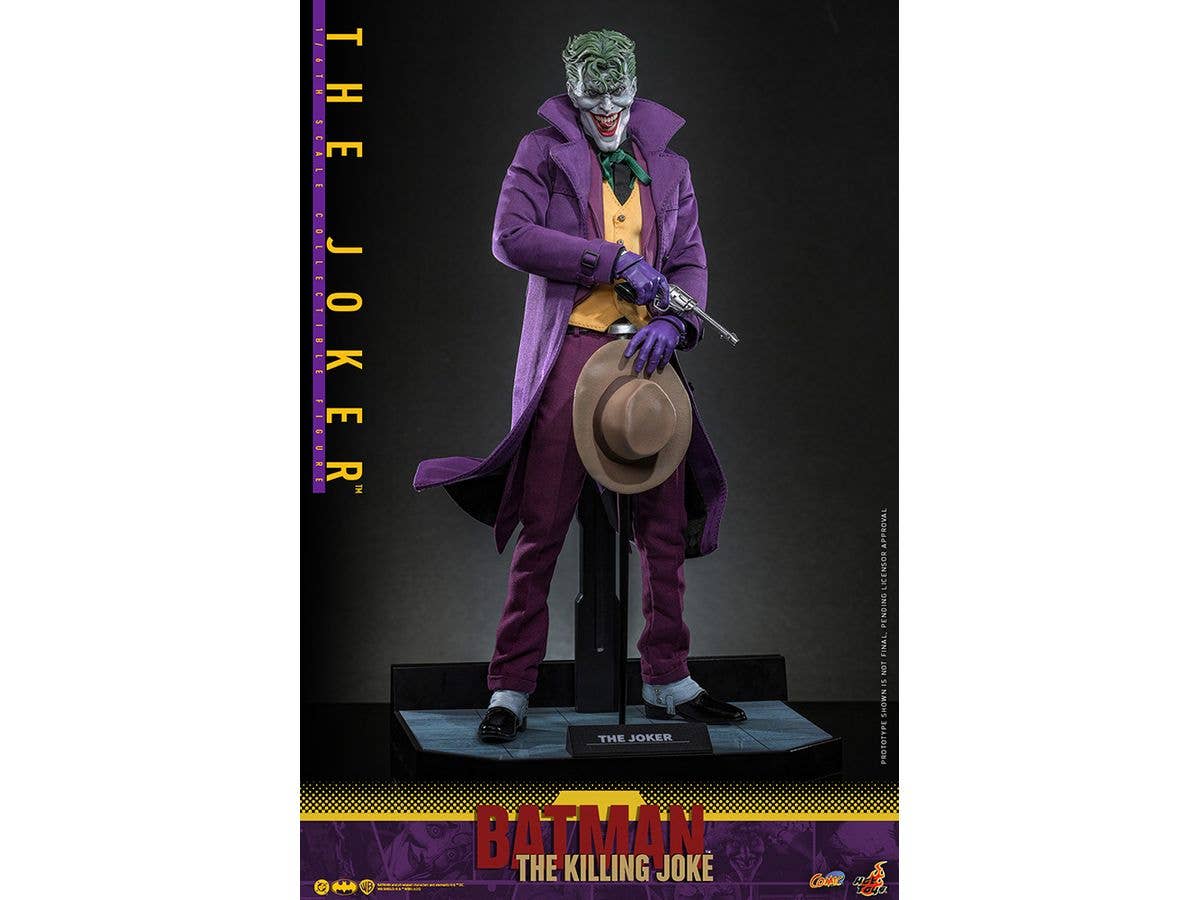 Comic Masterpiece - Fully Poseable Figure: Batman: The Killing Joke - The Joker