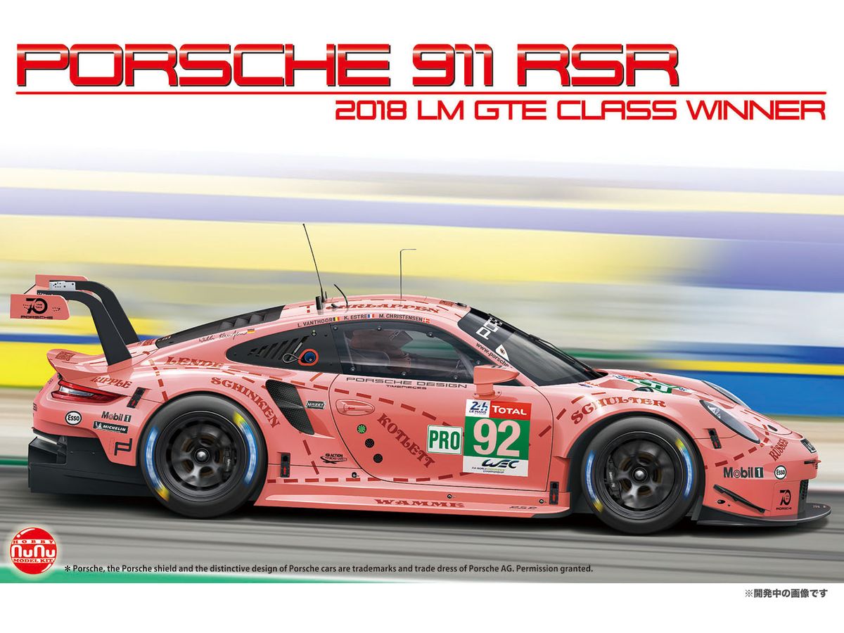 Racing Series Porsche 911 (Type991) RSR 2018 Le Mans 24 Hours Class Winner