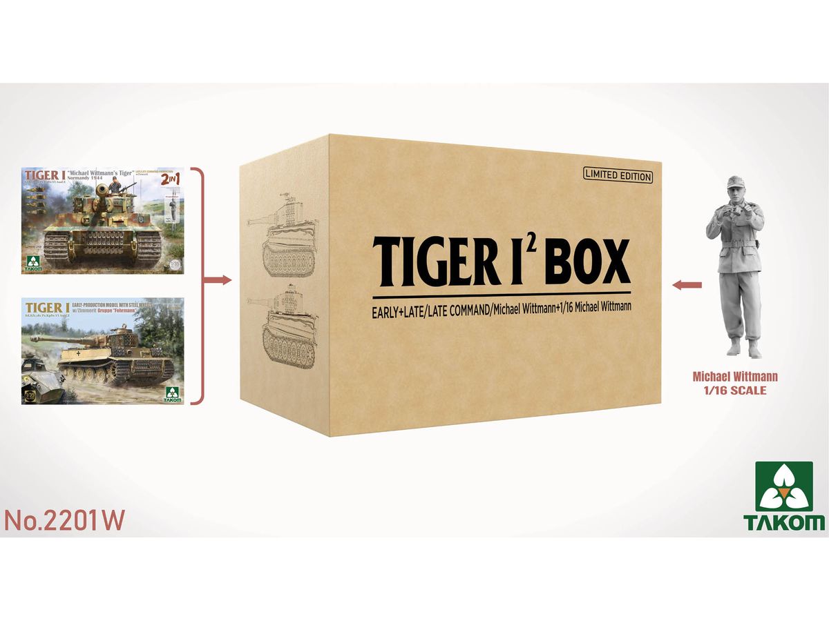 Tiger I(2) Box: Early + Late/Late Command/Michael Wittmann + Michael Wittmann