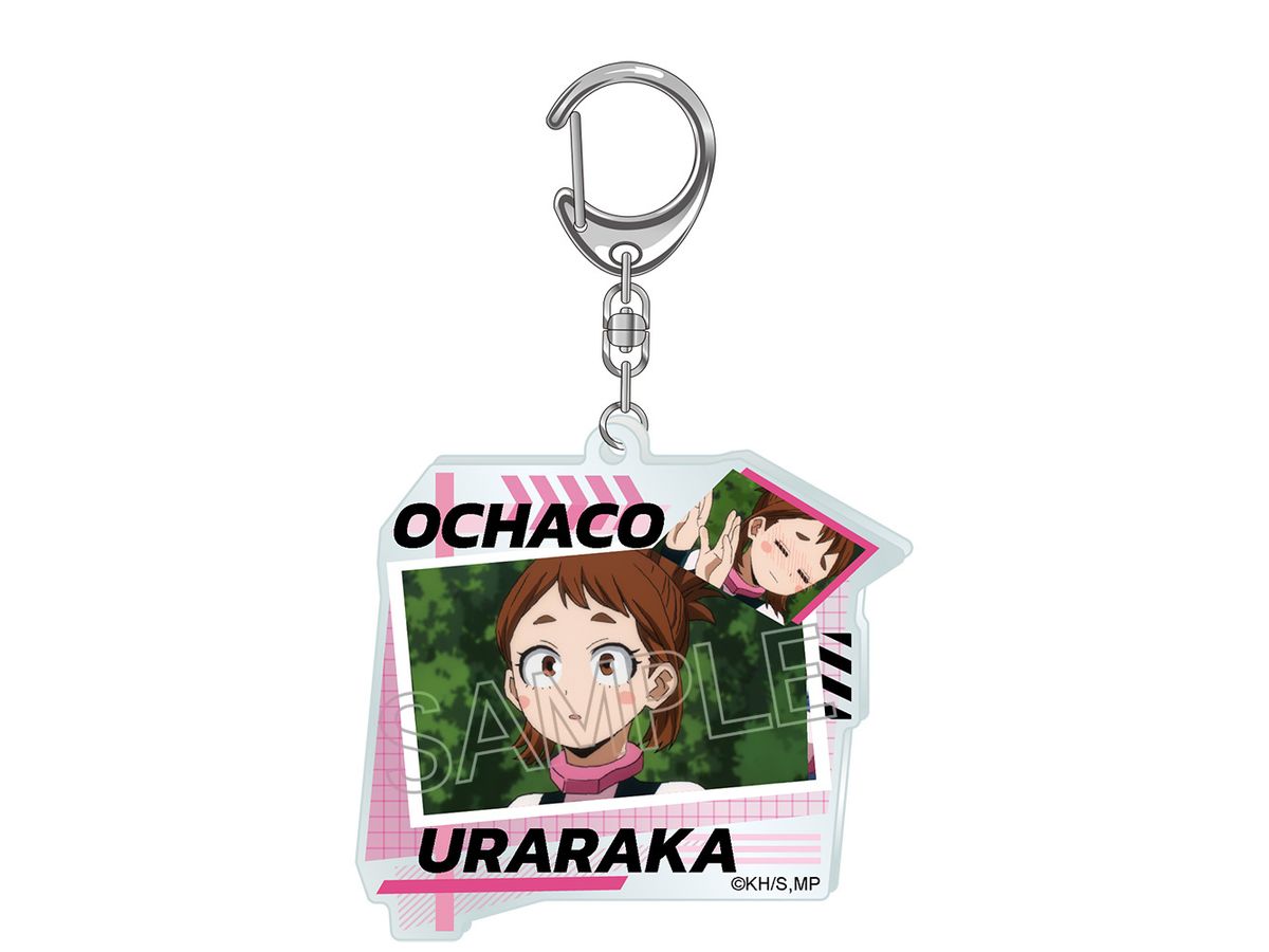 My Hero Academia : Collage Acrylic Keychain Ochaco Uraraka