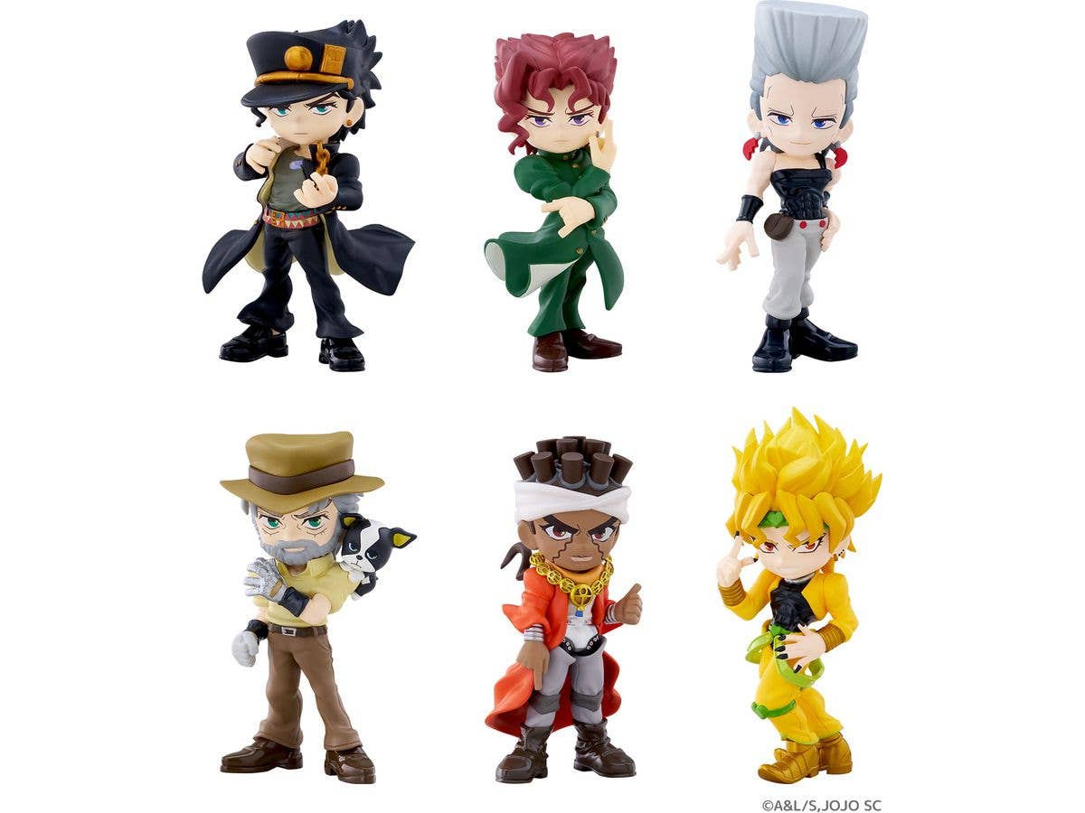 PalVerse JoJo's Bizarre Adventure: Stardust Crusaders: 1Box (6pcs)