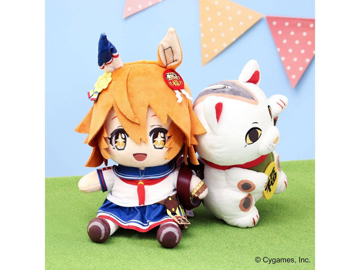 Uma Musume Pretty Derby: Plush Toy / Matikanefukukitaru & Nya-San Pouch
